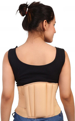 Mulkraj Ortho N-Abdominal Support Belt Binder after C-Section Delivery tummy reduction fo-40 Back / Lumbar Support(Beige)