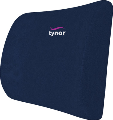 TYNOR Lumbo Back Rest Urbane, Blue, Universal Size, 1 Unit Back / Lumbar Support(Grey)