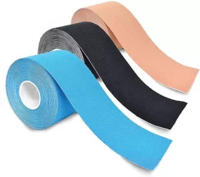 Sinagar Kinesiology Tape Cotton Sports Tape Athletic Elastic Muscle Pain Relief Knee Tap Kinesiology Tape