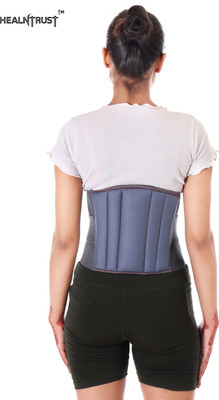 Shreeradharani A235-Lumbar Support Waist Belt LS belt for Back Pain Relief for men & women Back / Lumbar Support(Grey)
