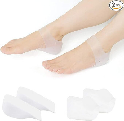 NEWSPARSH new Kajal Height Increase insole Soft Silicone Comfortable for Women & Men Insole(White)