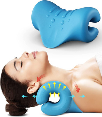 BAWALIYANZED Neck Stretcher Chiropractic Pillows for Pain Relief, Ergonomic Neck Pillow Neck Support(Multicolor)