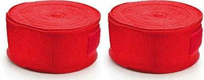 LYCAN Red Weight Lifting/Boxing Hand Wrap Bandages/Power Gym Boxing Hand Wrap(108 cm)