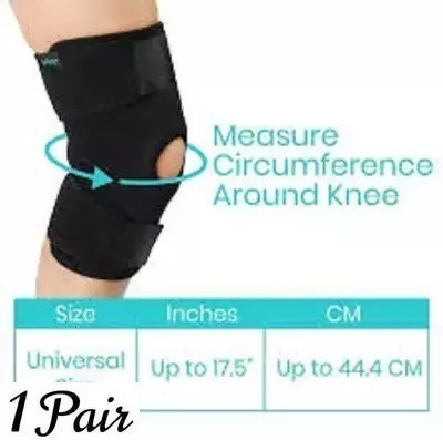 Mulkraj Ortho Knee Support(Men and Women) (Black)-109 Knee Support(Black)