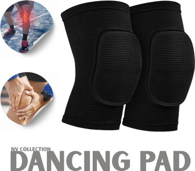 NV COLLECTION GliderFlex Knee Pads enhancing agility for smooth contemporary dance Knee Support(Black)