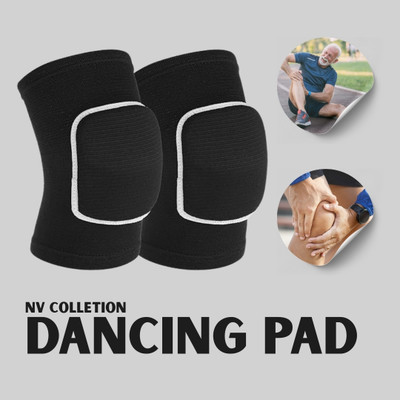 NV COLLECTION PirouetteEase Cushioned Knee Pads for Ballet Turns Knee Support(Black)