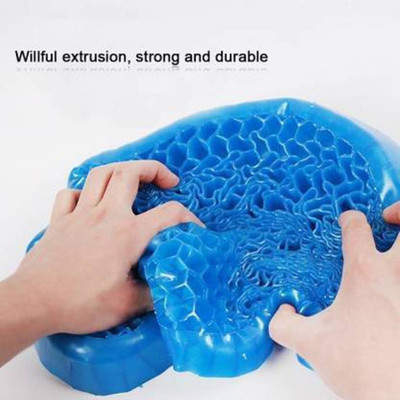 DN BROTHERS Egg Sitter Seat Cushion Soft Gel Mat for Office Chair, Back/ Hip Support DN04 Shoulder Support