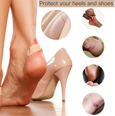 AARADHYAM Neel Unisex Self-Adhesive Heel Cushion Inserts, Pads Grips Heel Support