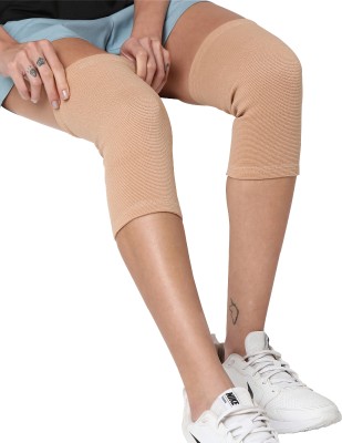 FLAMINGO Knee Cap for Knee Pain for Women Men knee brace for Gym & Sports, Beige, Size M Knee Support(Beige)