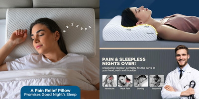 PRATIK MARKETING Memory Foam Alphanumeric Sleeping Pillow Pack of 103(White)