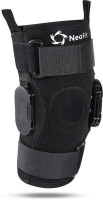 NeoFit Pro-Stabilizer Range of Motion (ROM) Knee Brace Knee Support(Black)