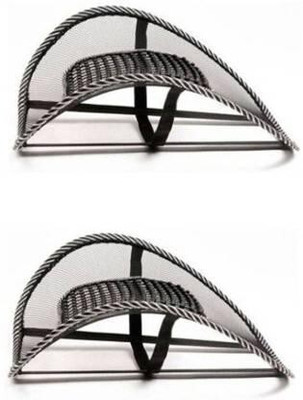 SOMUDEE Acupressure Chair Back Rest Car Seat (Black) Lumbar Support Back / Lumbar Support