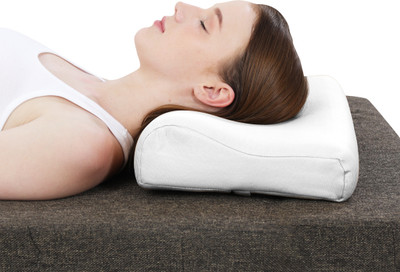 JSB BS52 Contoured Cervical Pillow B Shaped Cervical Pillow(Beige)