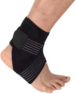 vyzoe Adjustable Ankle Support Brace, Breathable Neoprene Sleeve, Adjustable Wrap Ankle Support