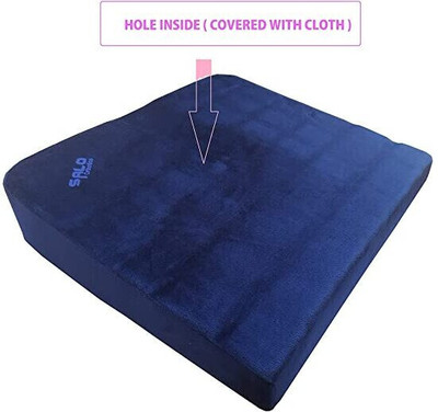 Salo Orthotics Donut Back Support Cushion Back / Lumbar Support(Blue)