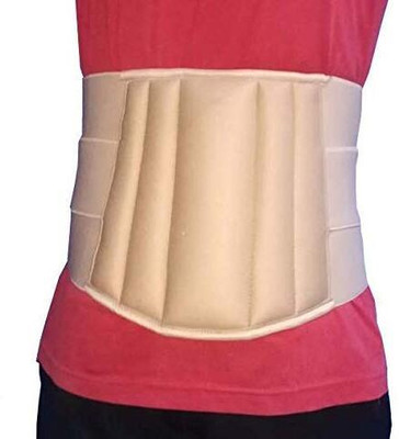 BALARKA N-Lumbo Sacral (L.S Belt) Corset- Back Pain Belt Waist Support Lumber Suppo-58 Back / Lumbar Support(Beige)