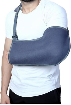 VKOSFIT Arm Sling Pouch Belt Arm Brace Immobilizer for Fracture/Dislocation/Pain Relief Arm Support(Grey)