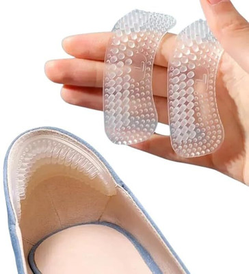 KGBTREADS Silicone Anti-Slip Heel Cushion Pad 2 pcs Heel Support