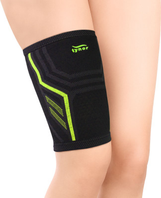 TYNOR Thigh Support Air Pro, Black & Green, Large, 1 Unit Supporter(Green)