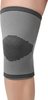 Shopeleven Compression Knee Cap for Sports Joint Support and Gym Pain Relief Sleeve Knee Support(Grey)