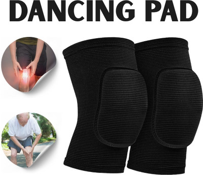 meetanshcollection Refined Fit Knee Pads with Motion Control Knee Support(Black)