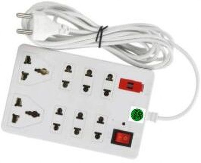 LifoDora _PL3-ty12e_8+1 with Multi-Angle Adjustable mobile stand cable(WHITE,2.5M 8  Socket Extension Boards(White, 2 m)