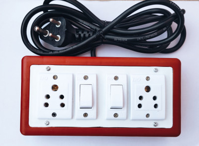 Nextsolution Brown (2+2) Heavy Duty Extension Board 6A 2 I10 Switch & 1.5 Meter wire 2 Socket Extension Boards(Brown, 2.5 m) Nextsolution Brown (2+2) Heavy Duty Extension Board 6A 2 I10 Switch & 1.5 Meter wire 2 Socket Extension Boards(Brown, 2.5 m)