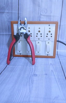 Exboma sw 4 shocket extesion board + havy read plass free 4  Socket Extension Boards(Brown, 8 m)