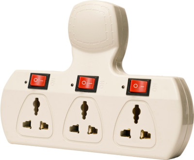 gc enterprises 3+3 universal multiplug, surge protector with led indicator 3 Socket Extension Boards(Beige, 0 m) gc enterprises 3+3 universal multiplug, surge protector with led indicator 3 Socket Extension Boards(Beige, 0 m)