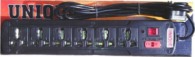 chirag enterprises 6+1 3MTR Wire 6 Socket Extension Board With Fuse Protection 6 Socket Extension Boards(Black, 6 m) chirag enterprises 6+1 3MTR Wire 6 Socket Extension Board With Fuse Protection 6 Socket Extension Boards(Black, 6 m)