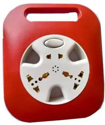 Avishi 3M Extension Cord With Long Wire 3 Socket + 1 Switch 3  Socket Extension Boards(White, 3 m)