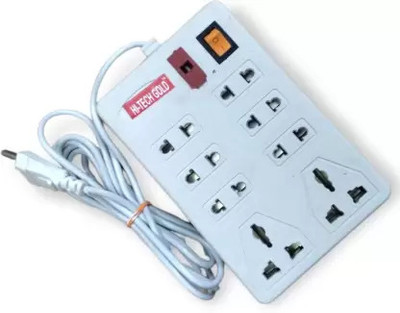 SOYEN SB EX-BOOK8 PLUG + 1 SWITCH EXTENSION BOARD WITH HIGHLY DURABLE MATRIAL 8  Socket Extension Boards(White, 3 m)