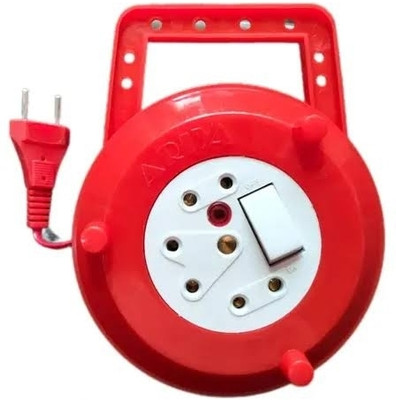 Ariya ARIYA 3 Socket Extension Boards(Red, 5 m)