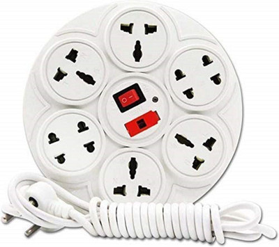 GLUCKLICH 8+1 Socket Extension board | 6 Amp | 2 Meters Cable | Fuse | Led Indicator 8 Socket Extension Boards(White, 3 m) GLUCKLICH 8+1 Socket Extension board | 6 Amp | 2 Meters Cable | Fuse | Led Indicator 8 Socket Extension Boards(White, 3 m)