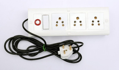 cromium 8 modular series 3  Socket Extension Boards(White, 5 m)