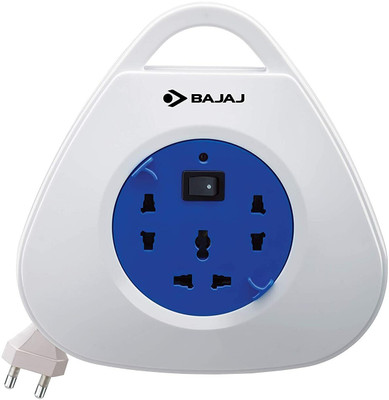 BAJAJ Extension Reel 3  Socket Extension Boards(White, 5 m)
