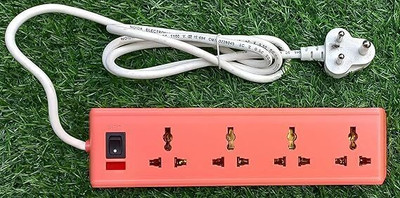 HAVELLS ZEST 4  Socket Extension Boards(Orange, 2 m)