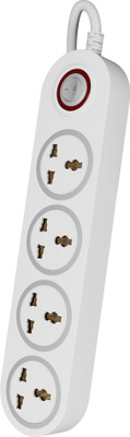 Crompton Powerbox Alpha Lite 4  Socket Extension Boards(White, 2 m)