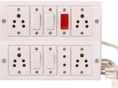 BAHUL ANCHOR BAUL ANCHOR A24 4  Socket Extension Boards(White, 4 m)