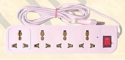 DEV FARADAY EXTENSION BOARD (4+1) 5  Socket Extension Boards(White, 3 m)