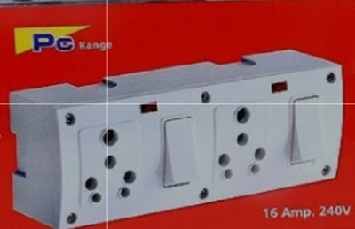 BAHUL Small plug extension easily fit everywhere 2  Socket Extension Boards(White, 4 m)