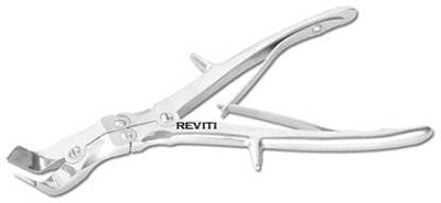 hospiclub Orthopaedic Bone Cutter Double Action Surgical Instrument(CURVED (TUDOR EDWARD)) Obstetric Forceps