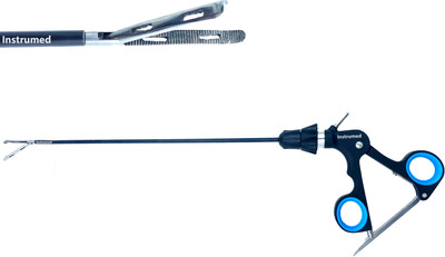 INSTRUMED Laparoscopic Croce Olmi Grasper Curved Fenestrated Bowel Surgical Instruments Tissue Forceps