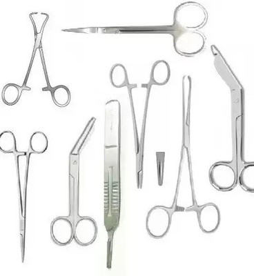 ARINEO SET OF 8 PCS SURGICAL INSTRUMENT Utility Forceps