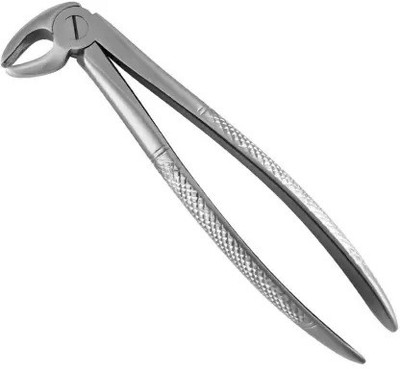 ARINEO Tooth Extraction Forcep No 13 For Lower Premolars Serrated Forceps