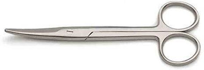 mediwave Mayo Curved Surgical Scissors (6.5 Inches) Utility Forceps