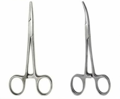 mediwave Artery Forceps 6 Inch Straight & Curved – Surgical Hemostat Clamp Hemostats Forceps