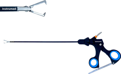 INSTRUMED Laparoscopic Grasper Tenaculum 1×1 Toothed 5mm Surgical Instruments Tissue Forceps