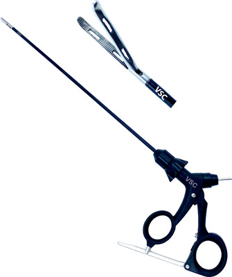 VSC Laparoscopic Croci Olmi Grasper 5mm Storz Upper Curved Bowel Instruments Tissue Forceps
