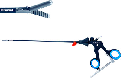 INSTRUMED Laparoscopic Clickline Grasper Crocodile Alligator 5mm Surgical Instruments Tissue Forceps